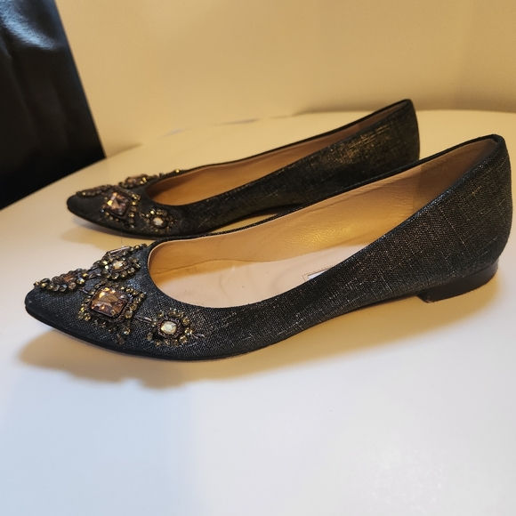 Manolo Blahnik flats size 8(38) in GUC - Picture 4 of 12